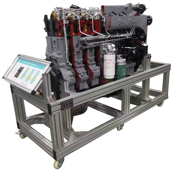 HY-QC261型WP10柴油發(fā)動機解剖運行臺