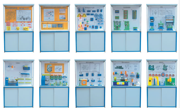 HY-JS10型金屬工藝學(xué)CD解說(shuō)示教陳列柜