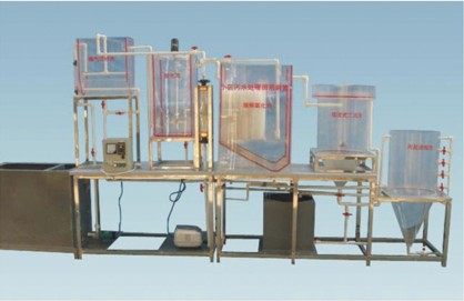 HYEP-P12型 A～B法污水處理吸附工藝實(shí)驗(yàn)裝置