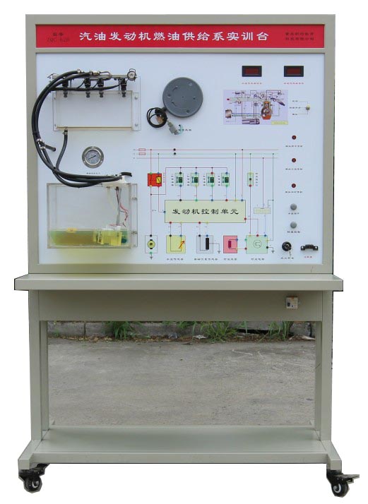 HY-QC600型EA888電控燃油噴射系統(tǒng)示教板